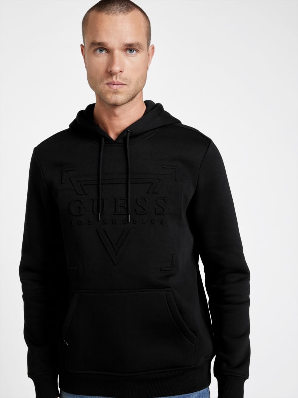 Rene Embossed Hoodie GUESS Factory Ca