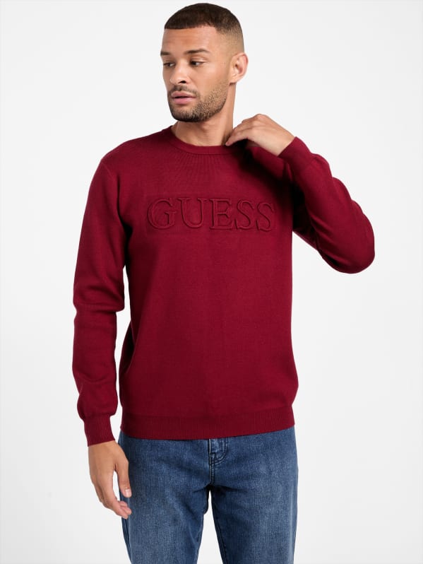 Astero Logo Sweater | GUESS Factory Astero Logo Sweater | GUESS Factory