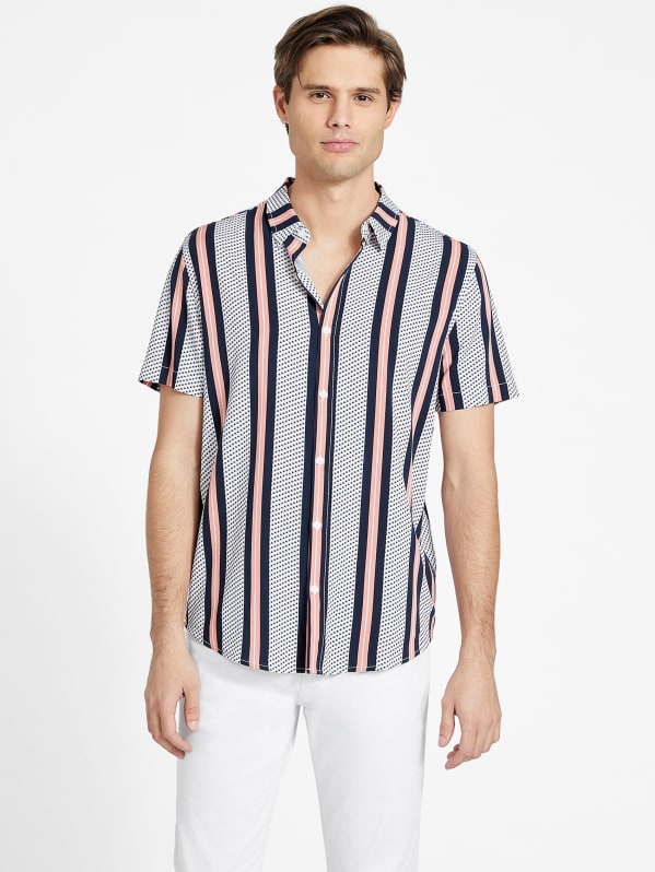 Alfie Stripe Shirt GUESS Factory