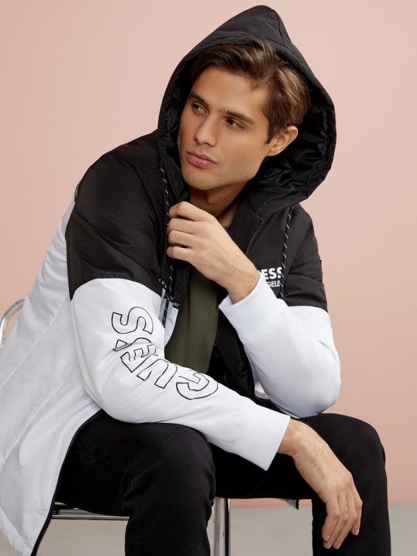 Guess color block jacket cheap