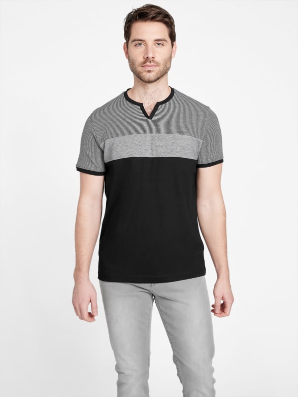 Guess color block shirt shop
