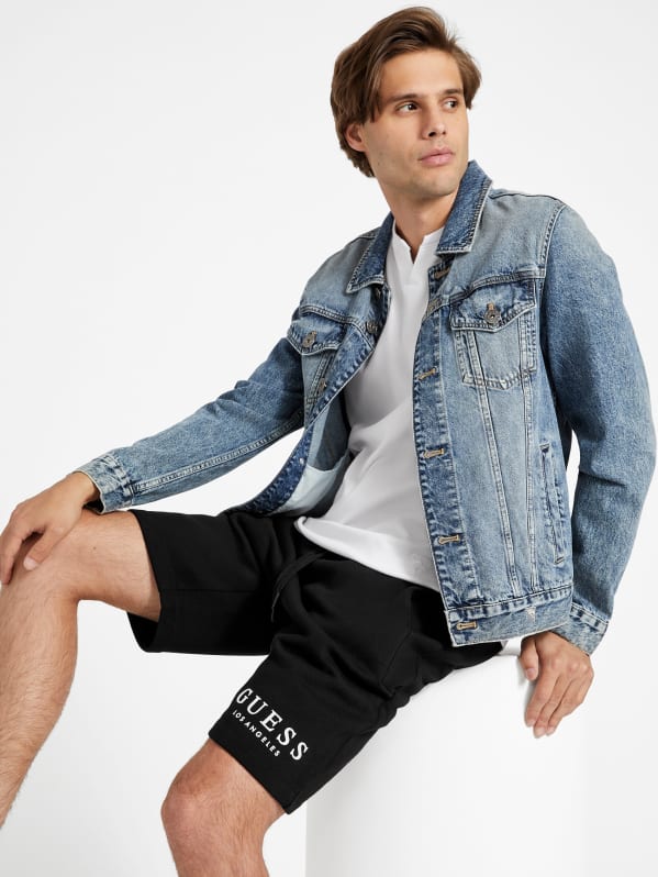 Guess sweat shorts deals