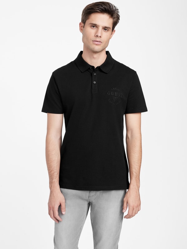 Eco Kevin Embroidered Polo GUESS Factory