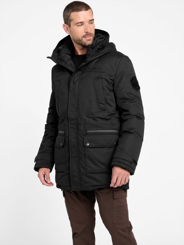 Puffer jacket guess cheap