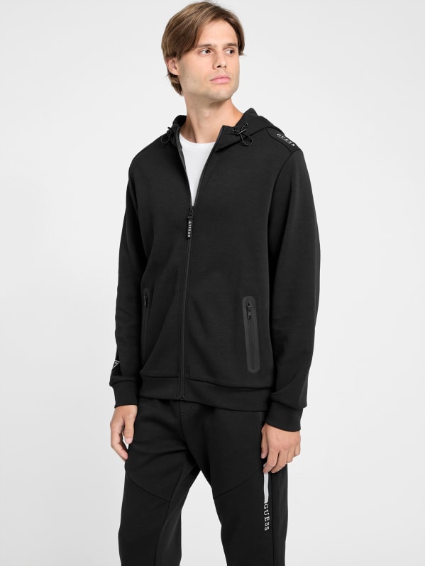 Guess zip up jacket sales