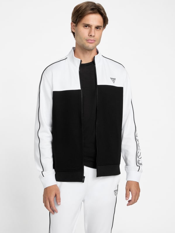Guess color block jacket shop