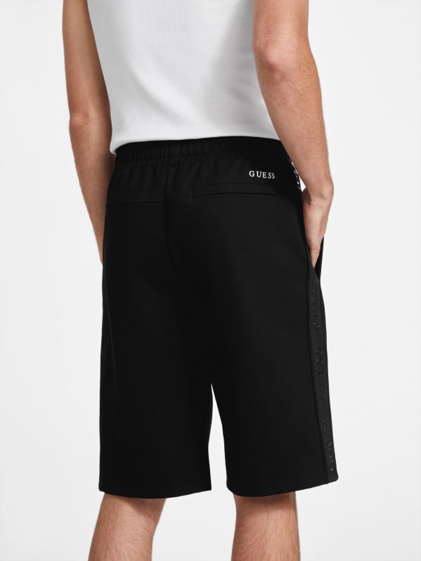 Mateo Logo-Tape Shorts | GUESS Factory
