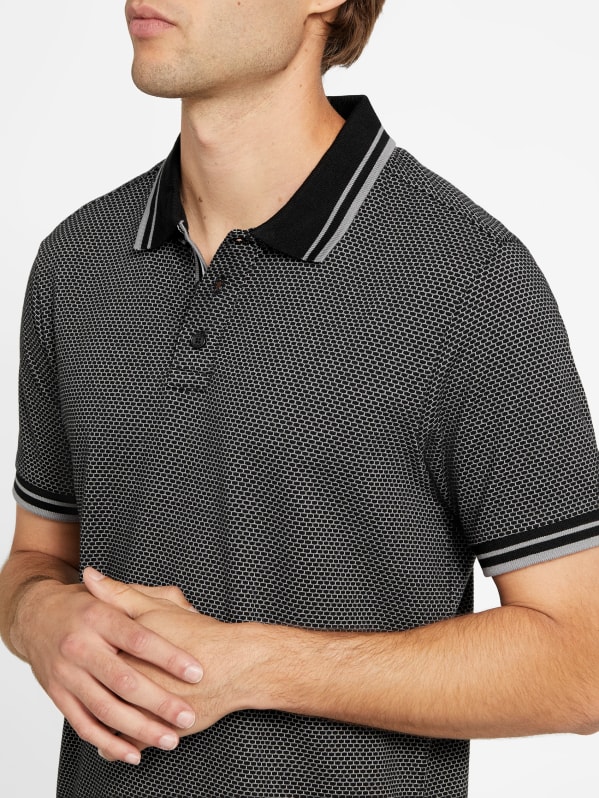 Factory Lewis Polo Black M