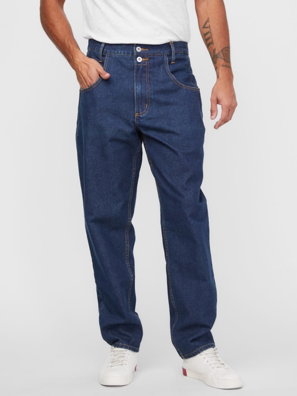Pascal Relaxed Tapered Jeans | GUESS Factory Ca