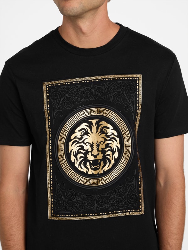 Limma Lion Crest Tee | GUESS Factory
