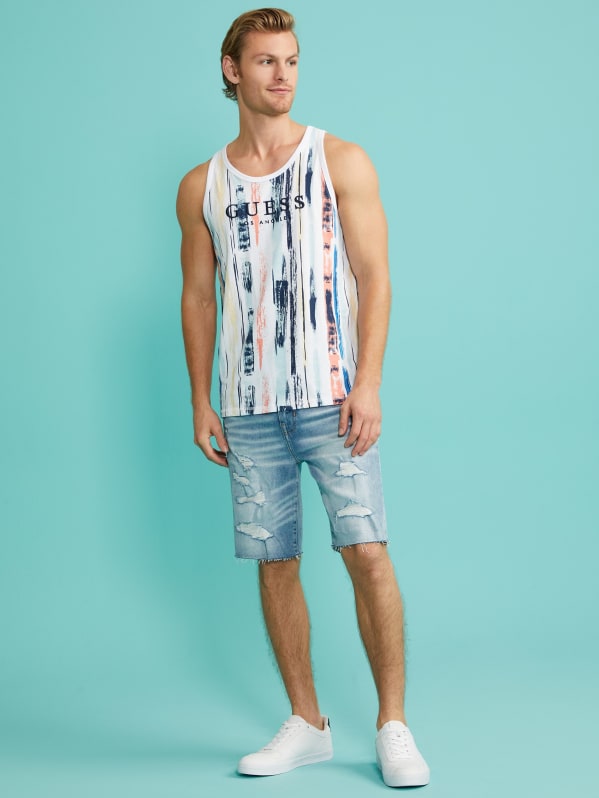 Guess tank top mens deals