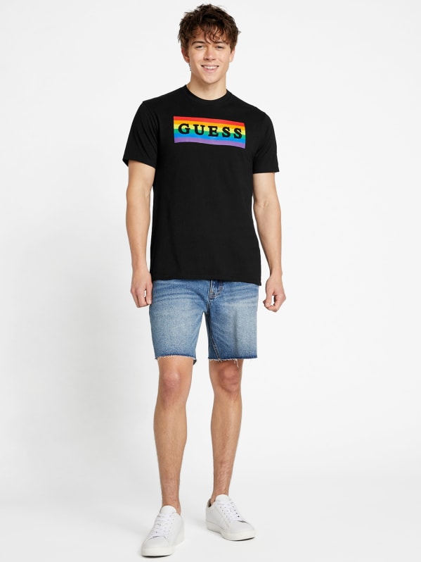 Guess pride t shirt discount