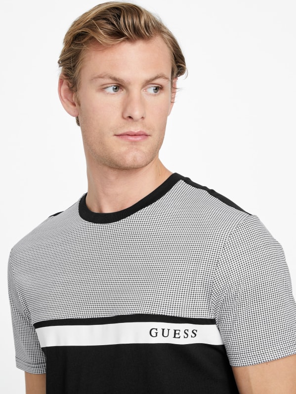 Martty Color Block Crewneck Tee GUESS Factory
