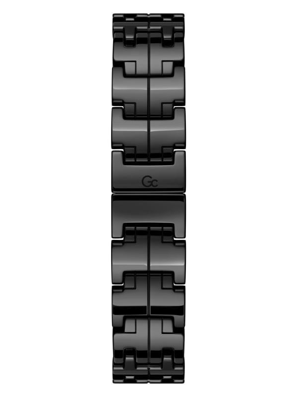 Black Mother of Pearl and Ceramic Analog Watch Marciano