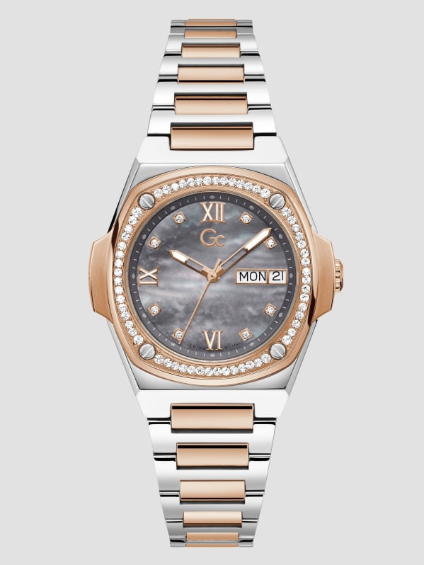 Guess mother of pearl watch cheap