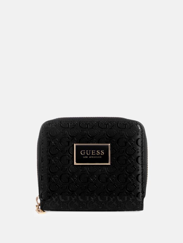 Abree Shiny Logo Small Zip Wallet