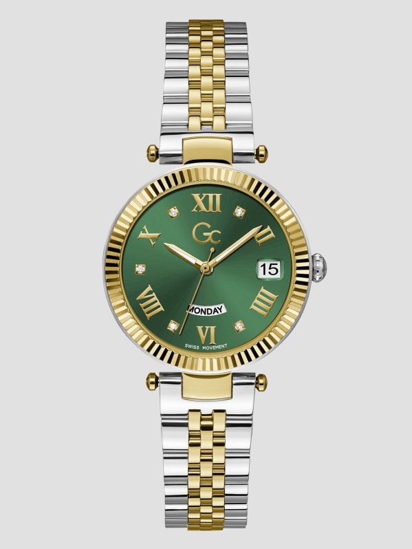 Gc Multi Tone Analog Watch GUESS Canada