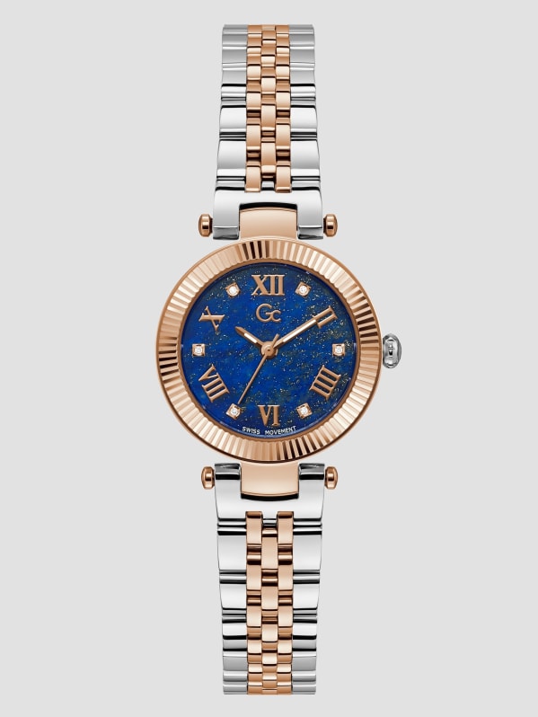 Gc Lapis Lazuli Gemstone Analog Watch Marciano