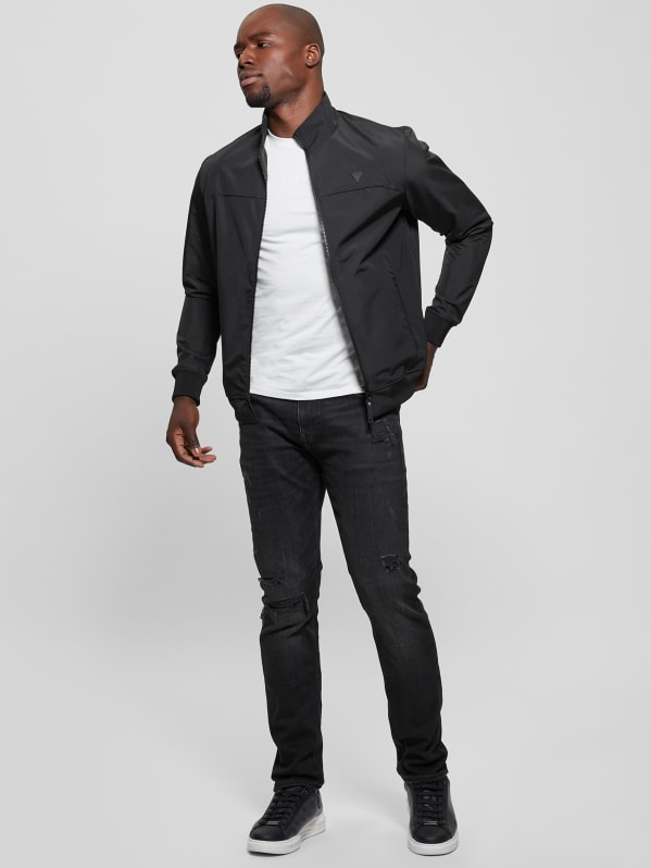 Amos Nylon Utility Jacket GUESS Canada