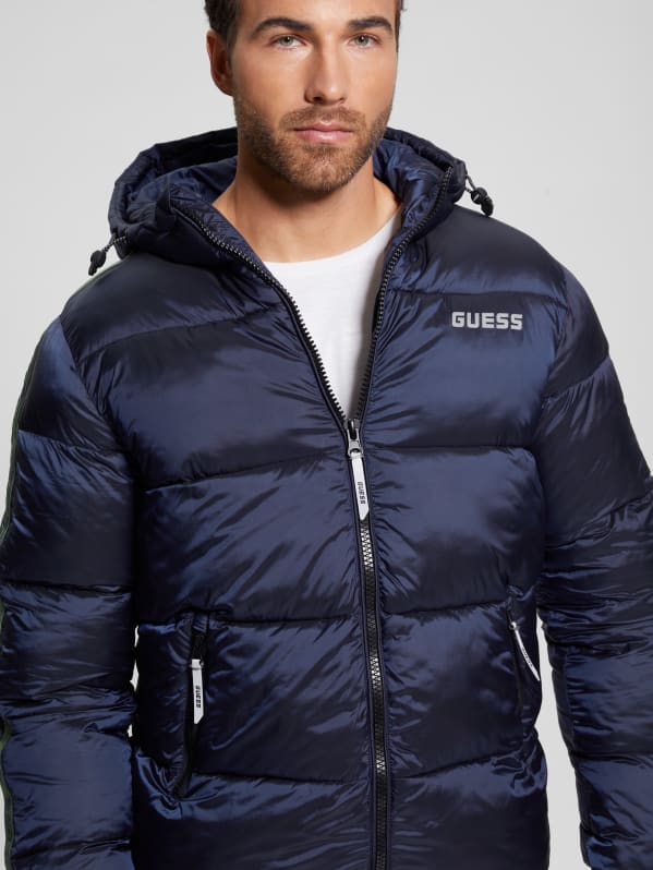 Noah nylon puffer hotsell jacket guess