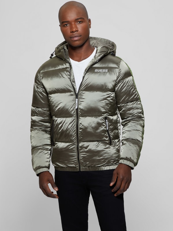 Guess puffer new arrivals jacket with hood