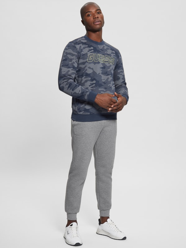 Grey clearance camo crewneck