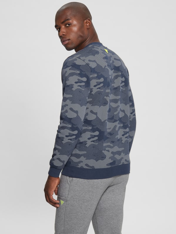 Camouflage best sale crewneck sweatshirt