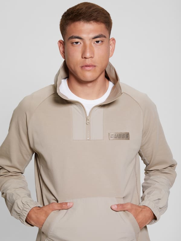 Guess half cheap zip sweater