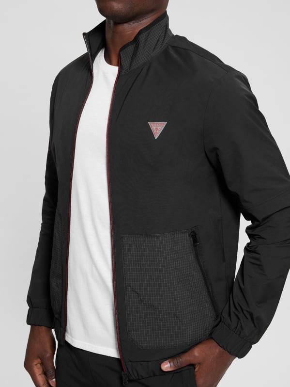 Guess track jacket sale