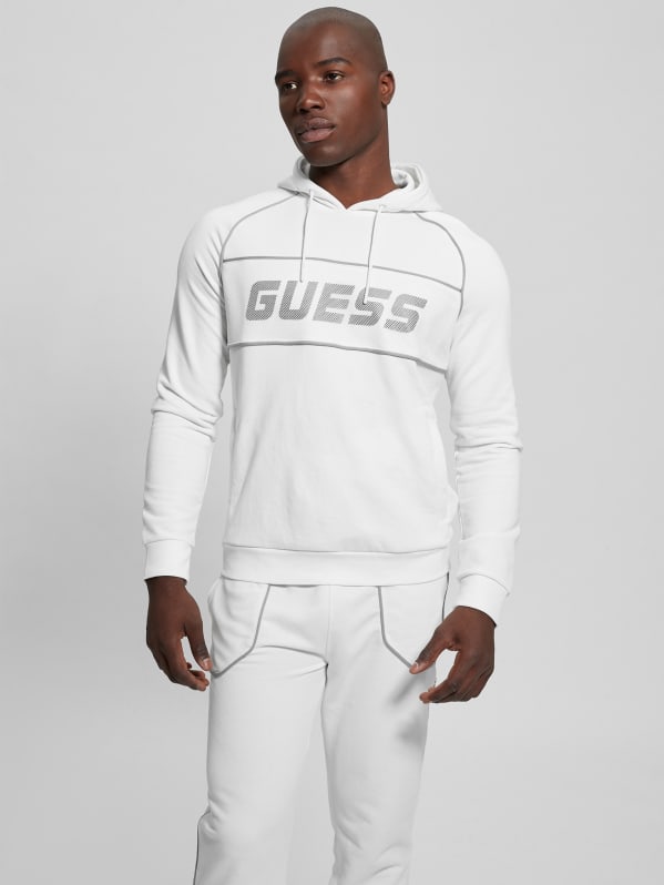 Guess hoodie online white