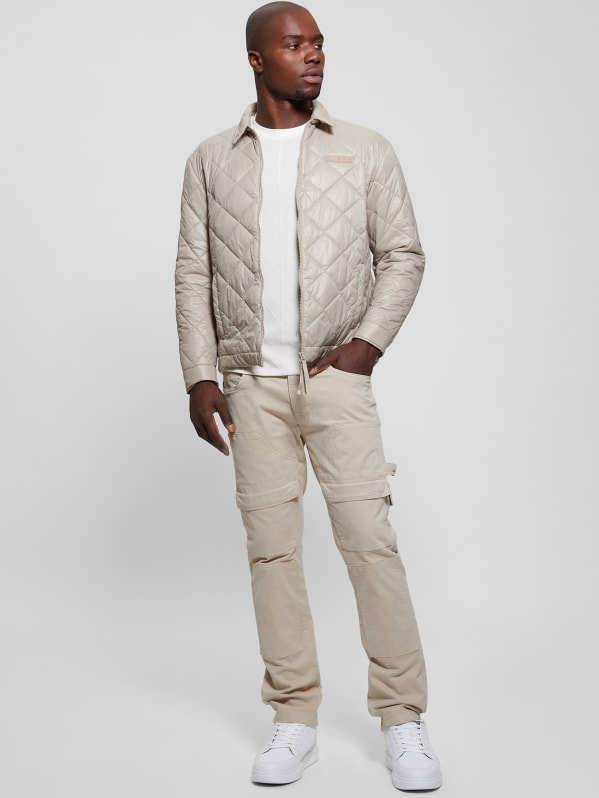 Eco Anchise Quilted Jacket | GUESS