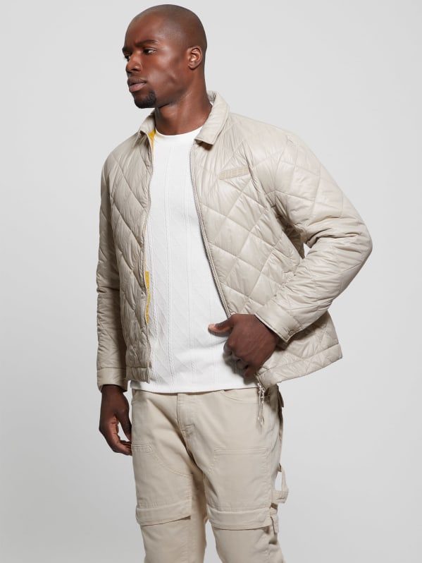 Eco Anchise Quilted Jacket | GUESS Canada
