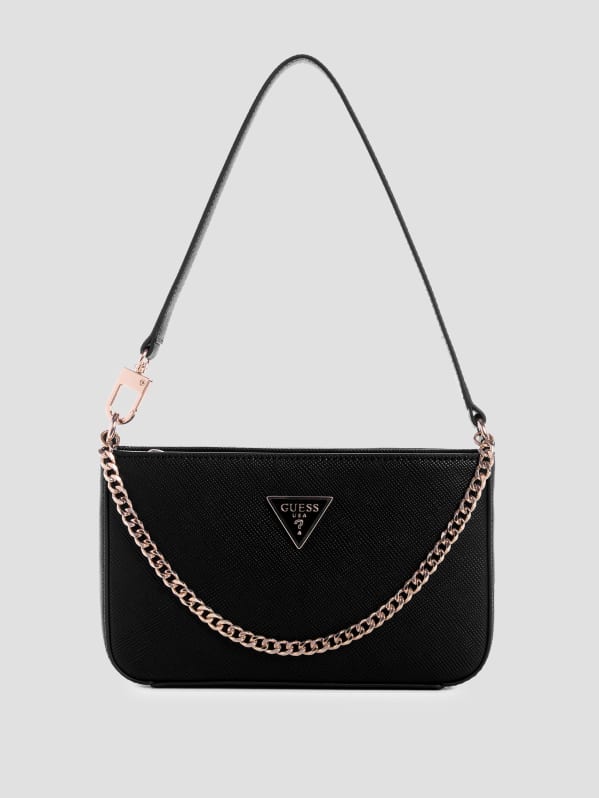 Noelle Mini Top Zip Shoulder Bag GUESS