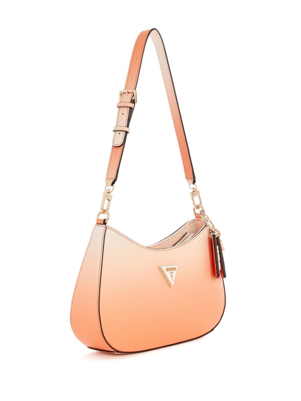Guess orange shoulder bag Clearance