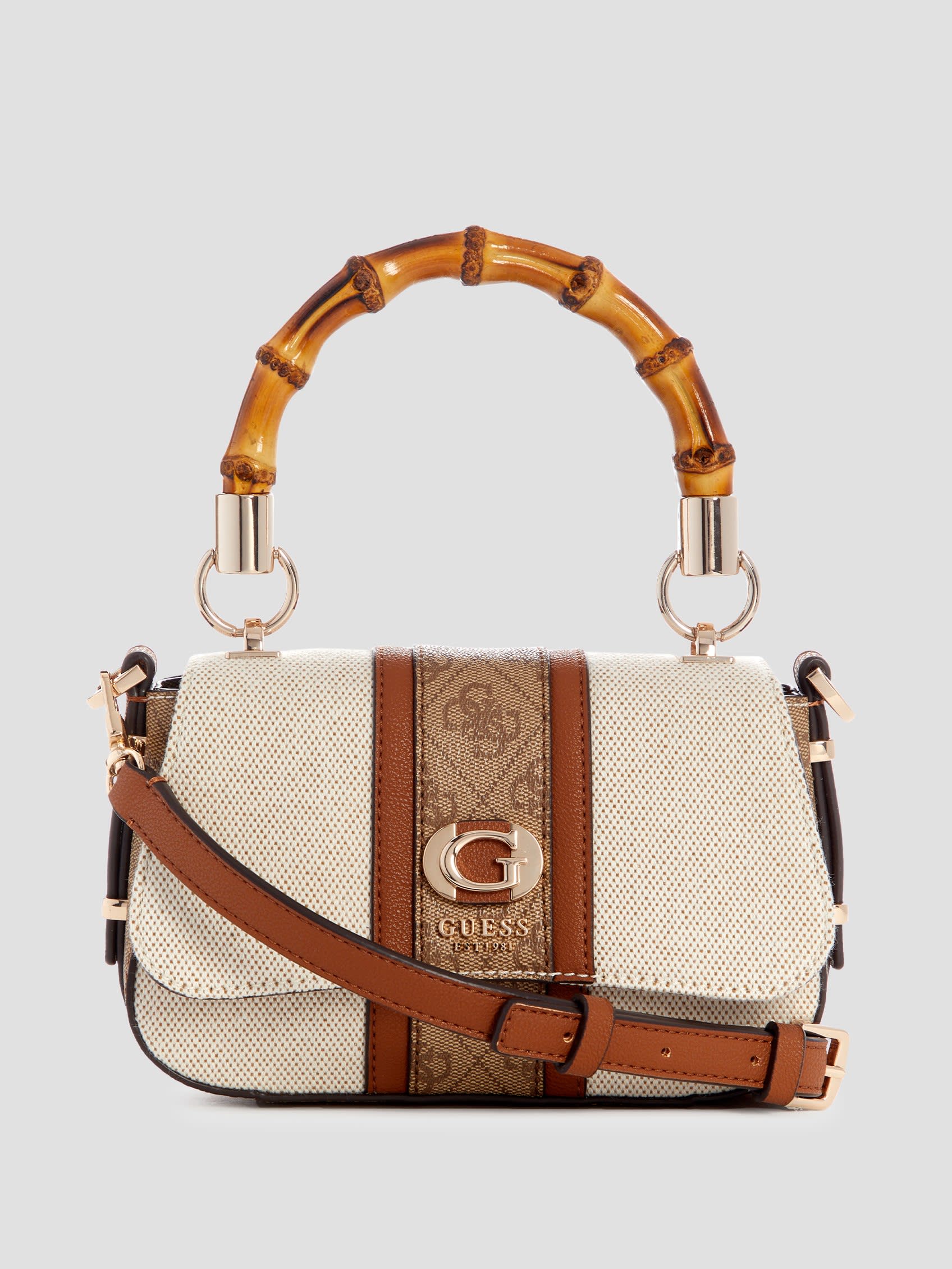 GUESS Kerima Bamboo Mini Shoulder Bag