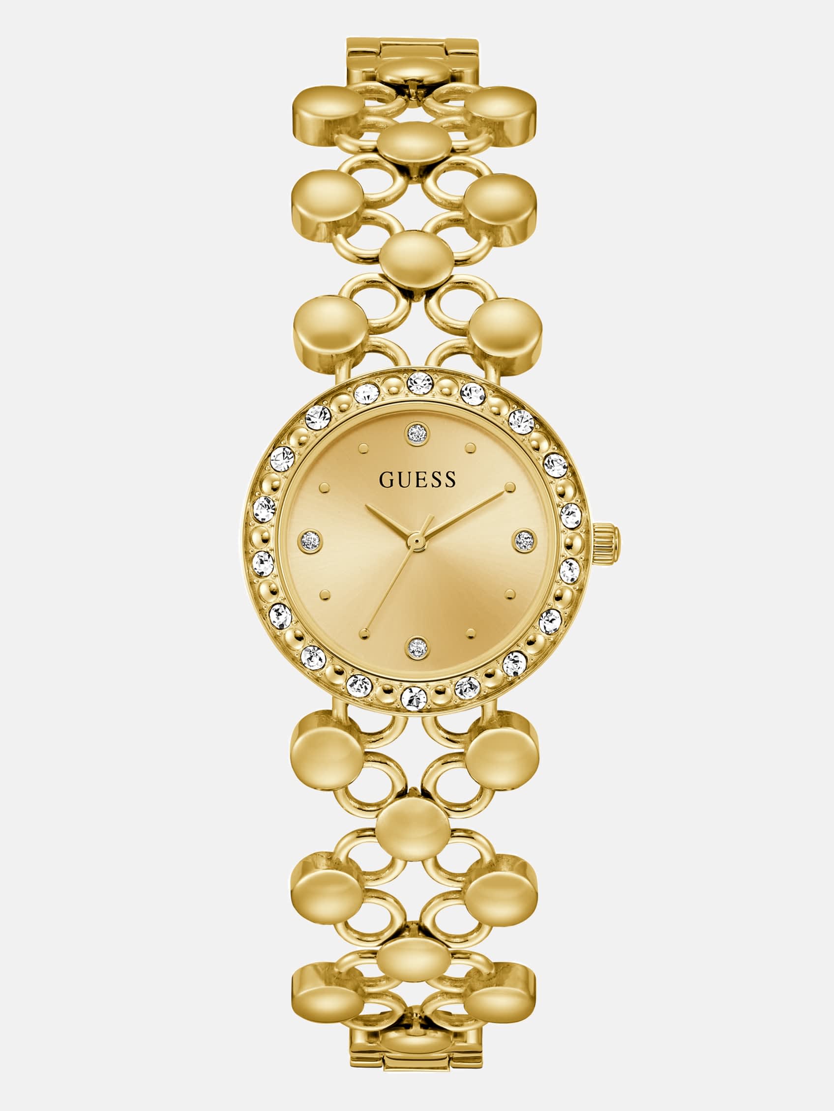 Factory Gold-Tone Analog Watch