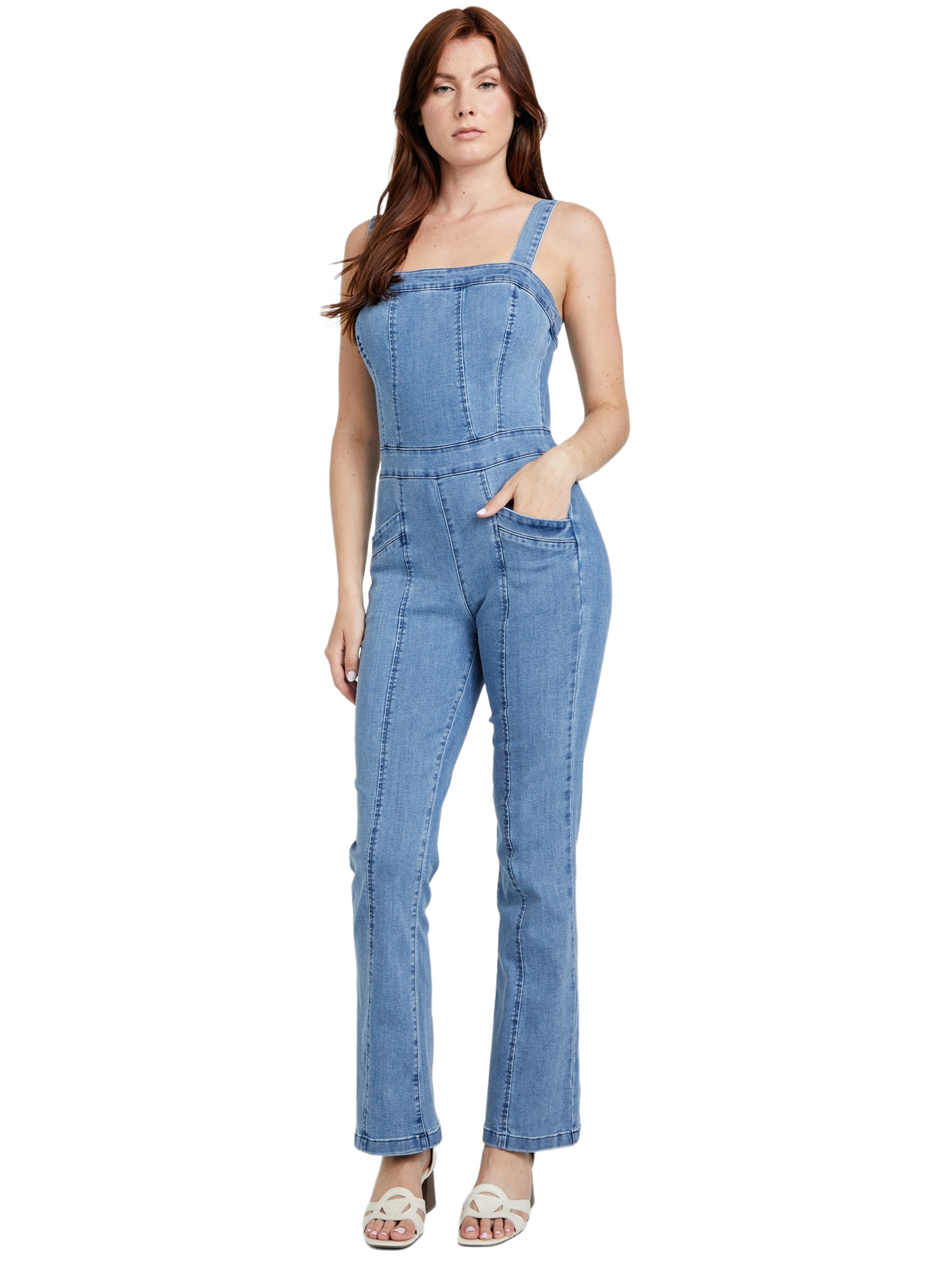 Factory Eco Selena Denim Jumpsuit