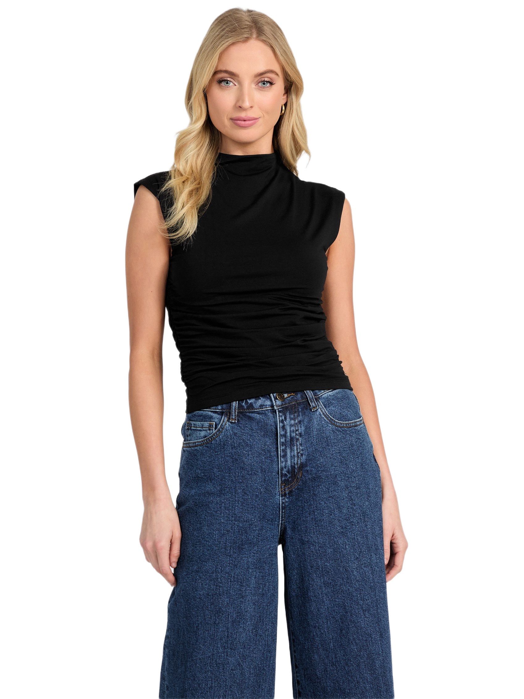 Factory Fiona Ruched Top