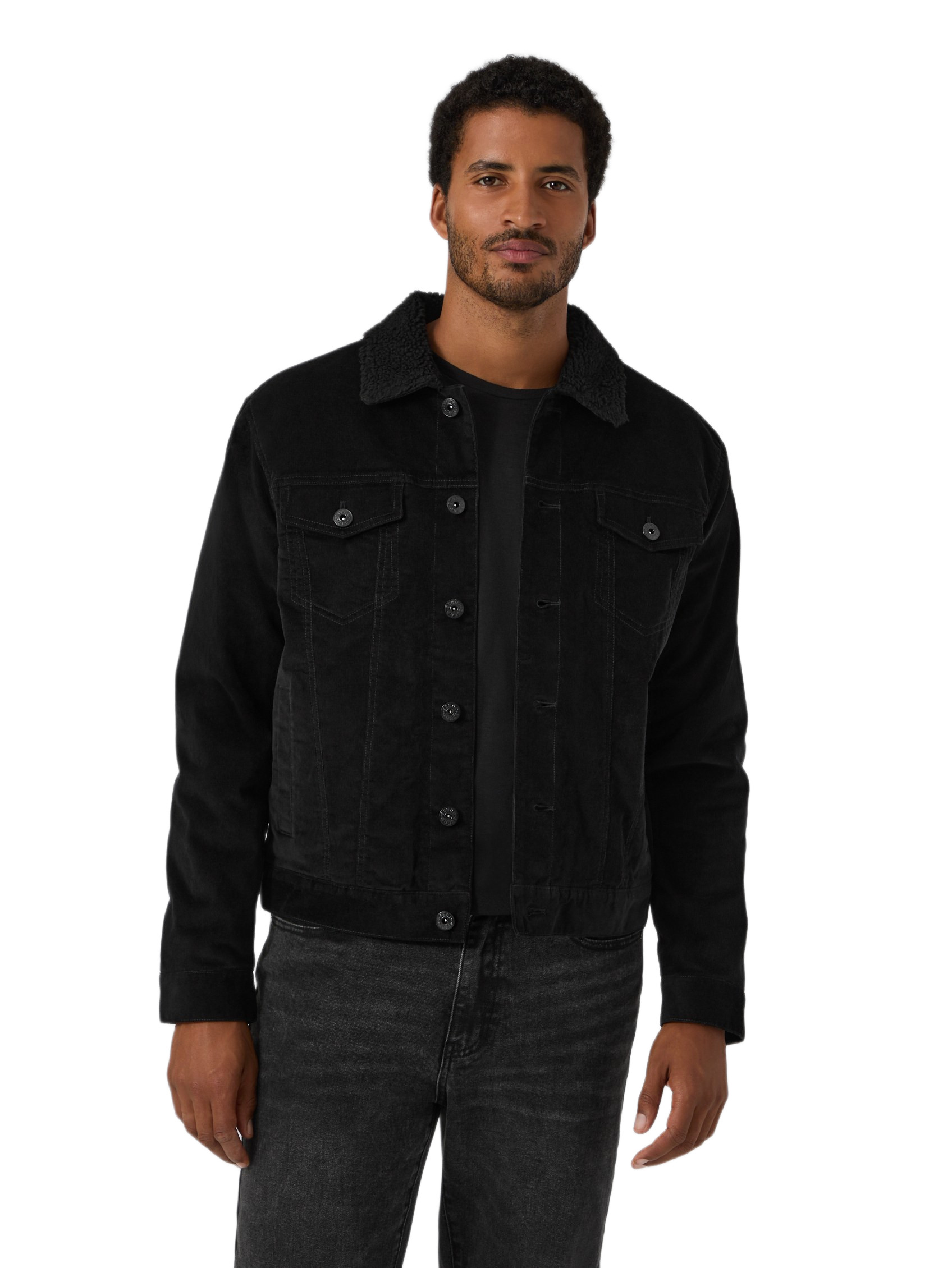 Factory Brent Sherpa Corduroy Jacket