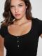 Eco Karlee Henley Tee - thumbnail 1