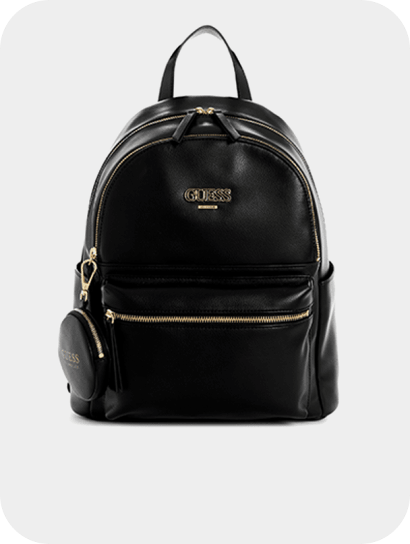 shop backpacks featuring a black backpack