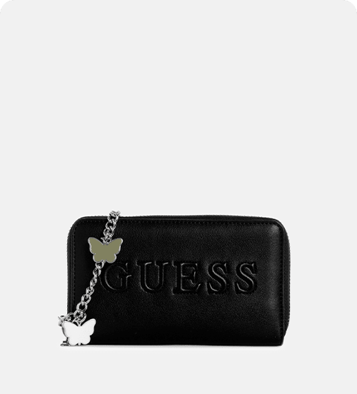 shop wallets and wristlets featuring a black wristlet