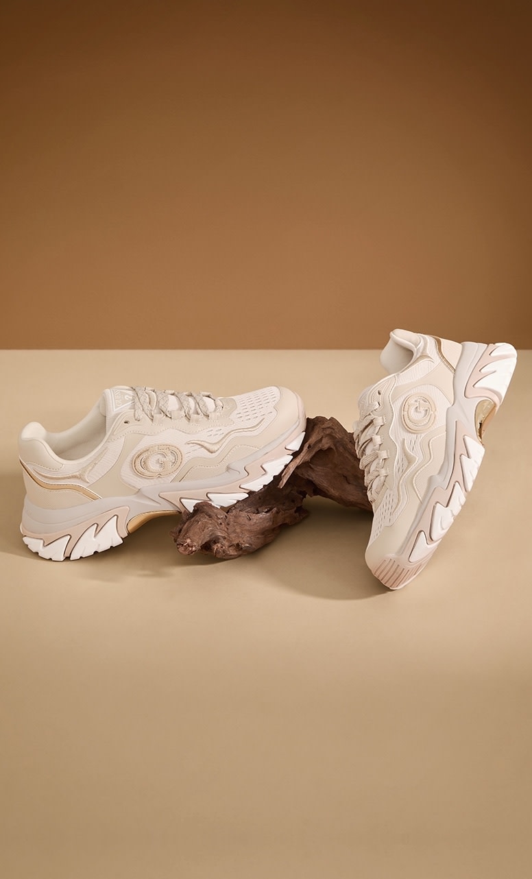 Iconic Kicks: Make every step a statement in sleek, standout sneakers.