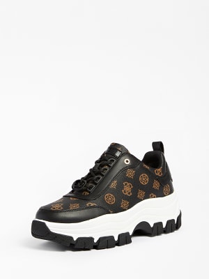 guess seafoam blue trainers