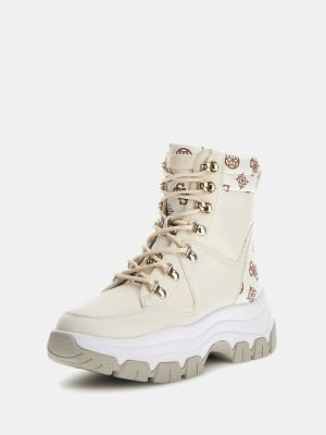 Guess boots beige new arrivals