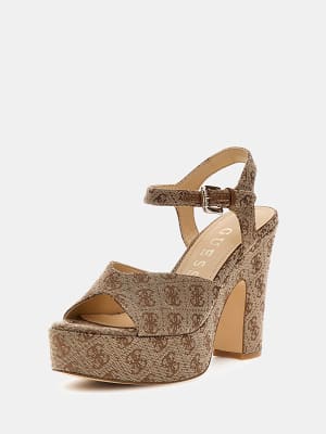 GUESS Women Discover the Heeled Sandals Collection