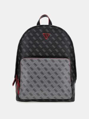 Guess city logo backpack sales