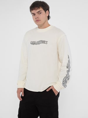 Guess t shirt uomo righe verticali new arrivals