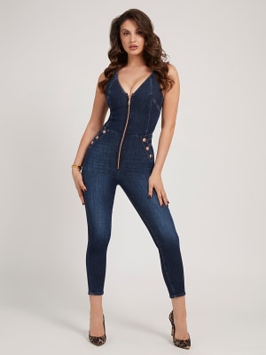 Guess blue jumpsuit Clearance