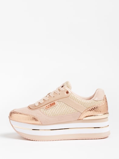 guess chaussures compensées